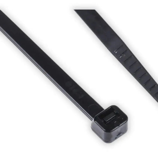 Whitehouse Lighting And Electrical MCE 300MMx7.6MMx1.40MM Black Cable Ties MCE