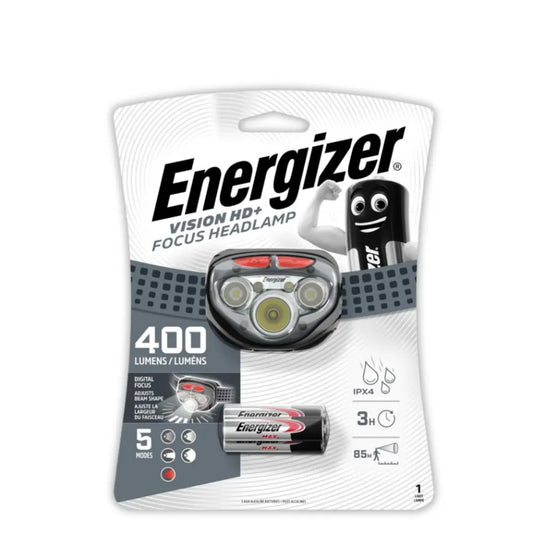 Energizer Vision HD + Focus Headlamp - Whitehouse Lighting And Electrical