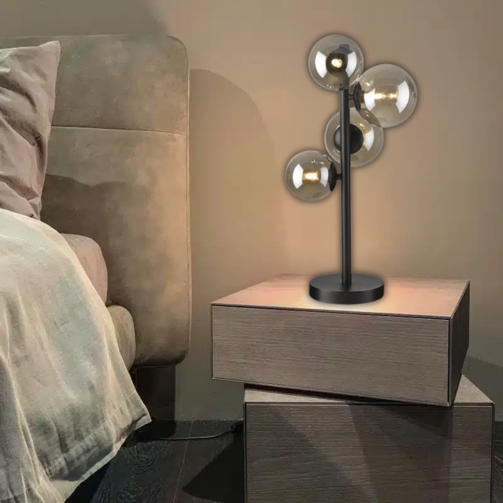 Whitehouse Lighting And Electrical Brightstar TL600MB Table Lamp Matte Black Brightstar