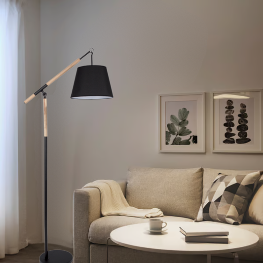 Whitehouse Lighting And Electrical Brightstar SL018 Black Floor Lamp Brightstar