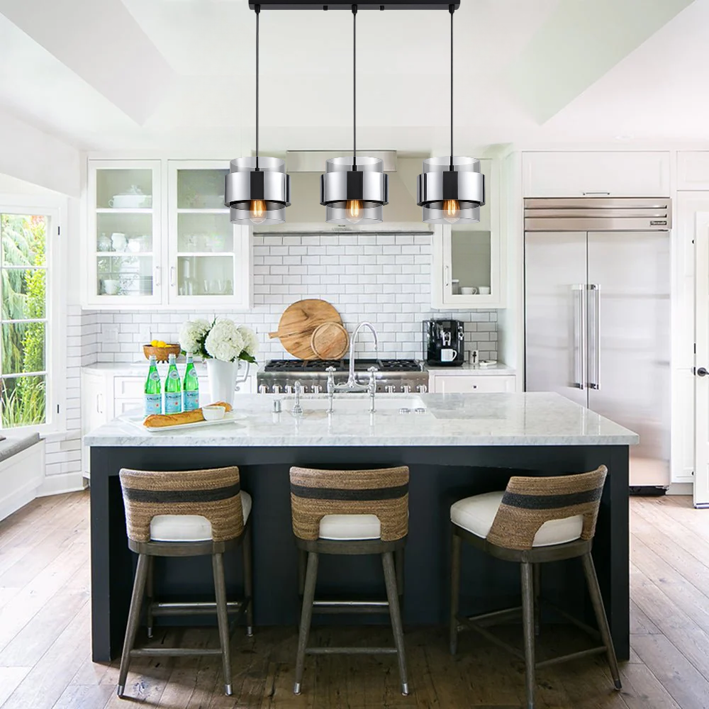 Whitehouse Lighting And Electrical WHL&E D5-01 Silver Dining Lamp Whitehouse Lighting And Electrical