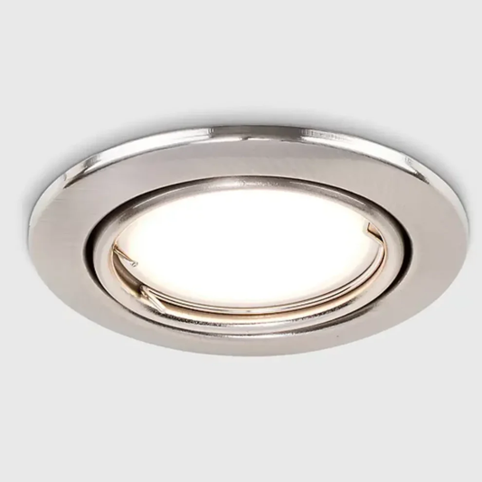 Whitehouse Lighting And Electrical WHL&E 65MM Silver Downlight Fitting Whitehouse Lighting And Electrical