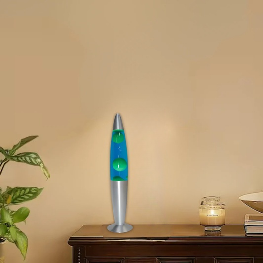 Brightstar TL108 Yellow And Blue Table/Lava Lamp - Whitehouse Lighting And Electrical