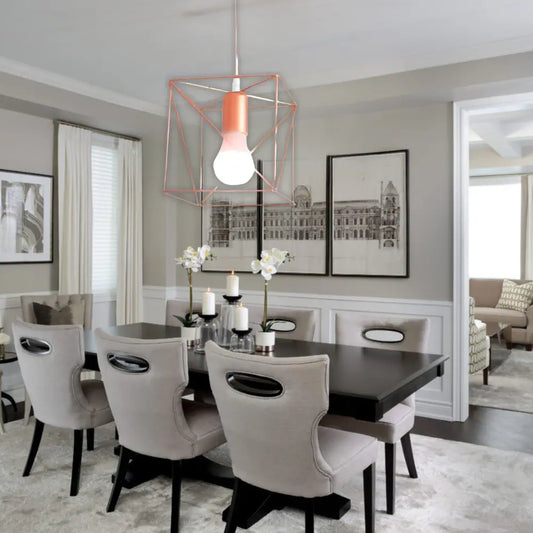 Whitehouse Lighting And Electrical Rose Gold Dining Lamp Whitehouse Lighting And Electrical