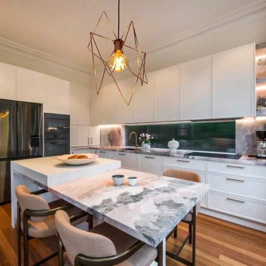 Whitehouse Lighting And Electrical Rose Gold Dining Lamp Whitehouse Lighting And Electrical