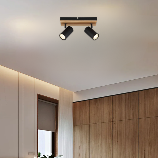 Whitehouse Lighting And Electrical Brightstar S423/2 Wood Spotlight Brightstar