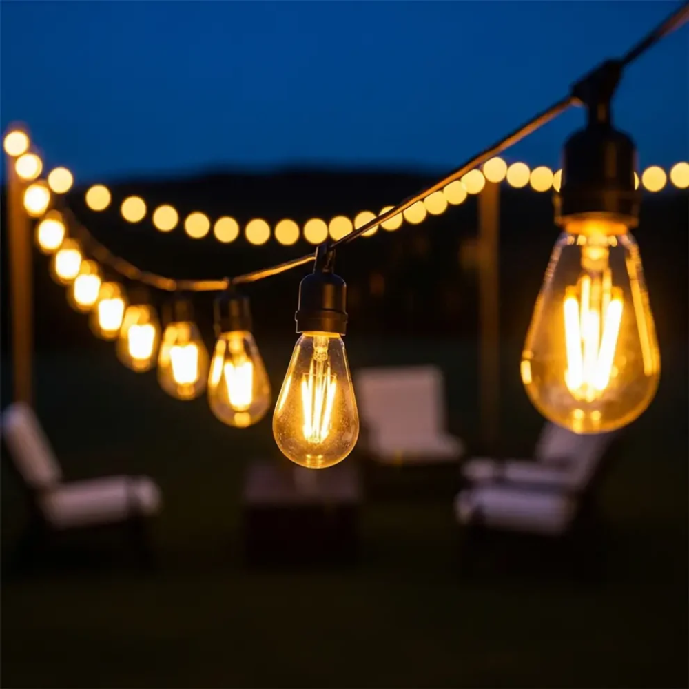 Whitehouse Lighting And Electrical WHL&E 5M Warm White String Lights Whitehouse Lighting And Electrical