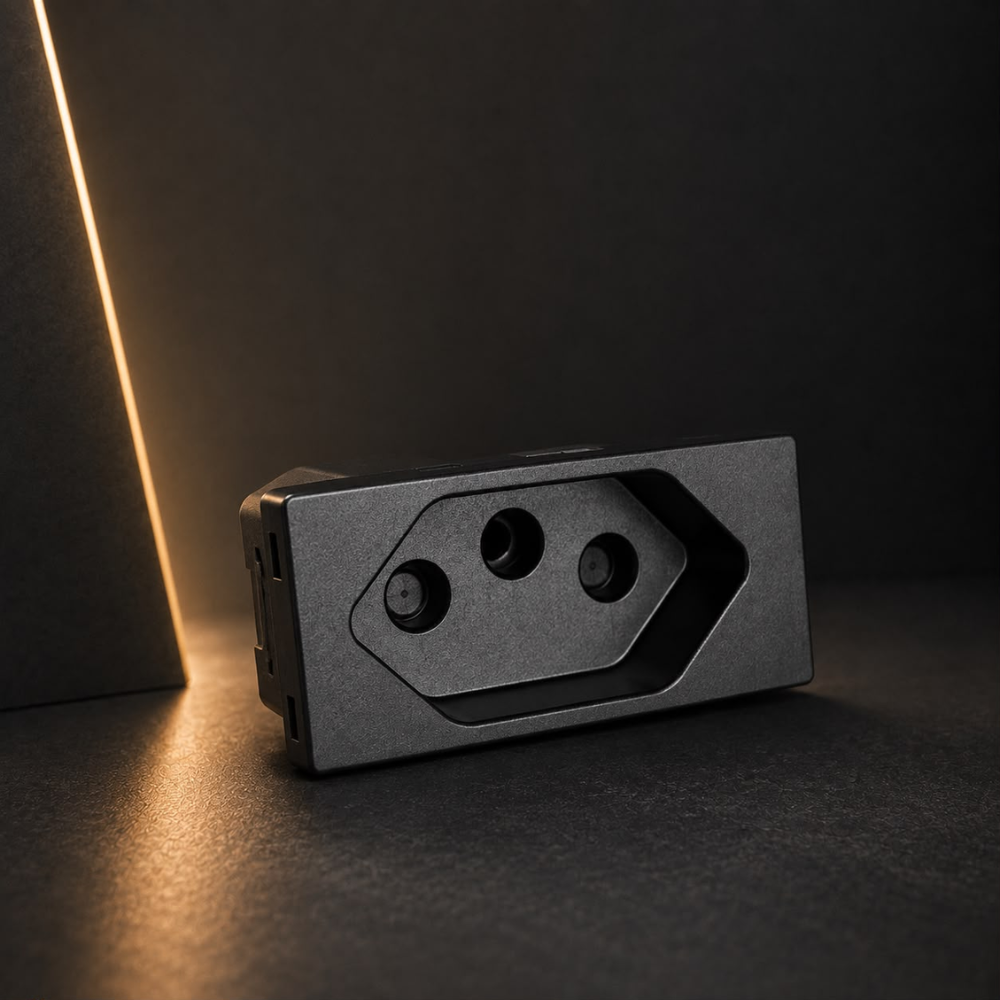 Onesto Matrix Single Euro Black Socket alternate product view