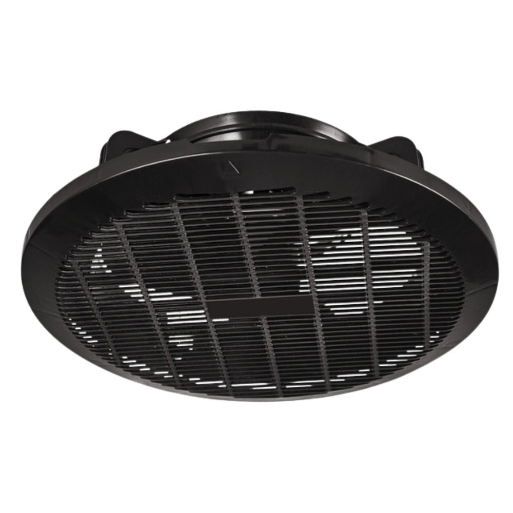 Whitehouse Lighting And Electrical Luxn 28W 240MM Black Extractor Fan Luxn