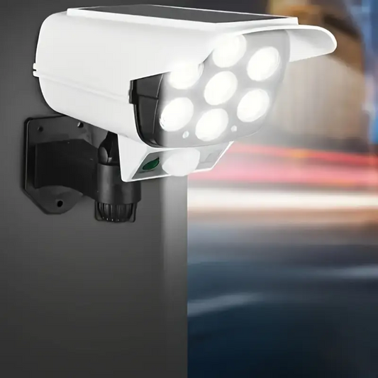 35W IP54 Solar Camera Light With Sensor