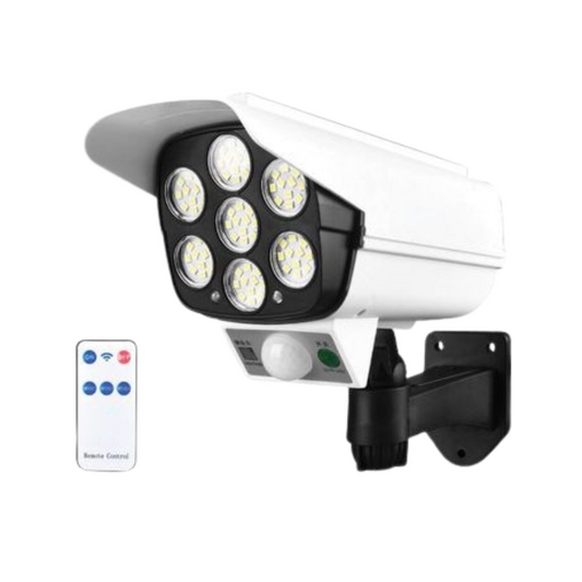 35W IP54 Solar Camera Light With Sensor