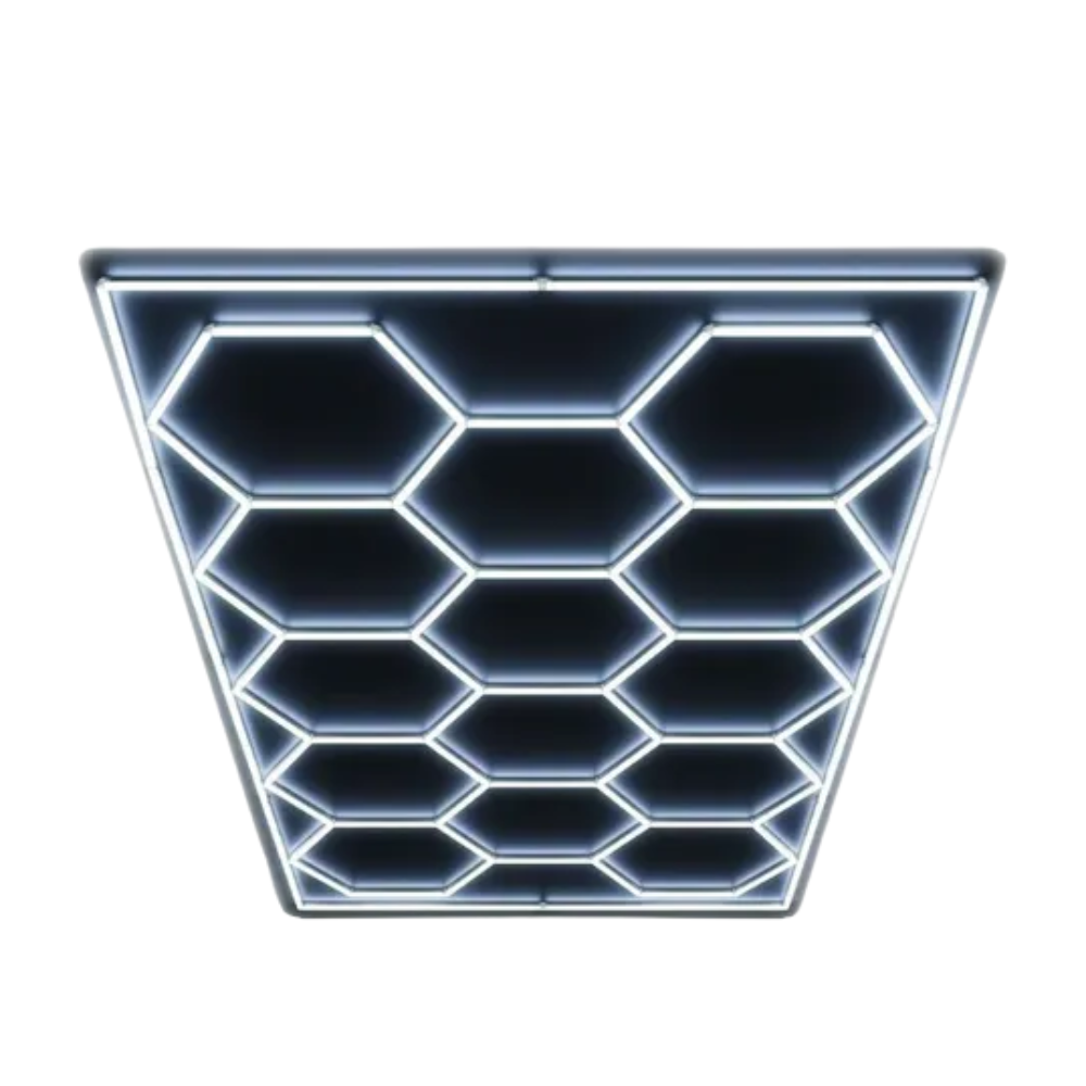 Whitehouse Lighting And Electrical WHL&E 14-Hexagonal Honeycomb LED Ceiling Light  Whitehouse Lighting And Electrical