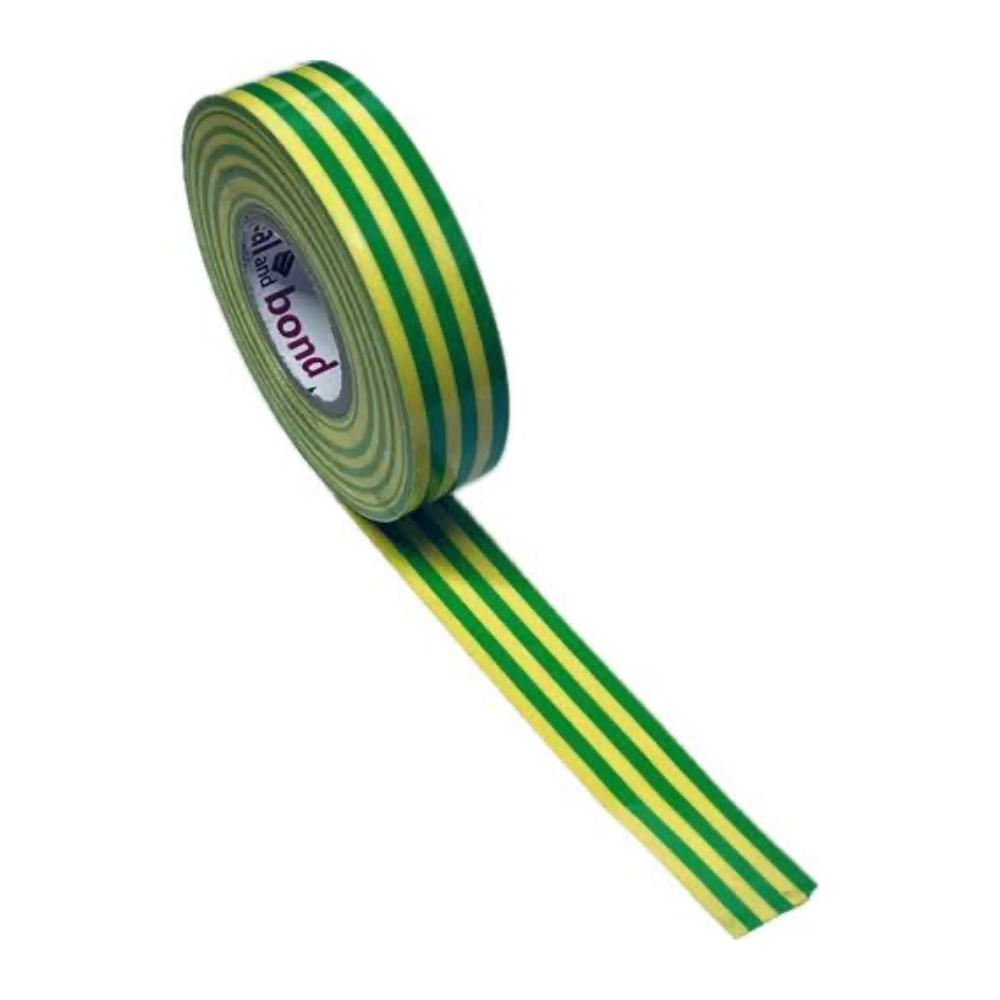 Seal And Bond SW017082 16x0.2mm x 8.5m Yellow And Green Insulation Tape alternate product view