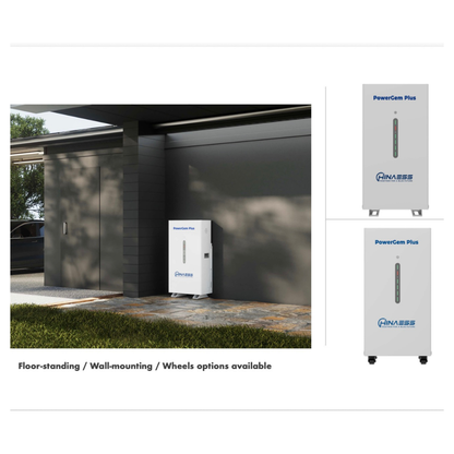 HinaESS LiFePO4 Powergem Plus 14.3kWh 51.2V 280Ah Lithium Battery alternate product view