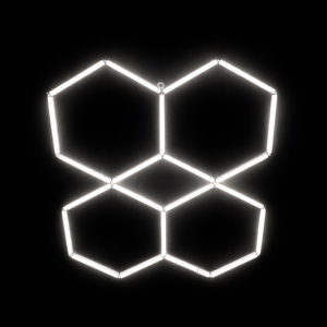 WHL&E AR-009 4 Hexagonal Honeycomb LED Ceiling Light