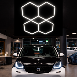 WHL&E AR-009 4 Hexagonal Honeycomb LED Ceiling Light