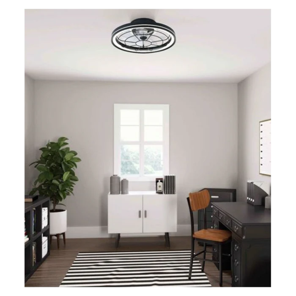 Brightstar FCF020 Black Fan Light