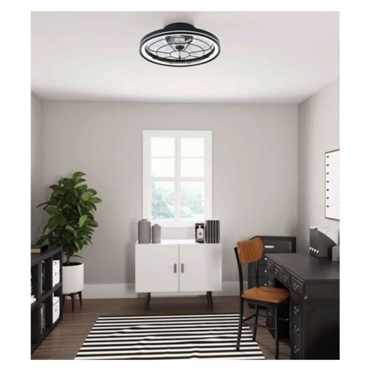 Brightstar FCF020 Black Fan Light