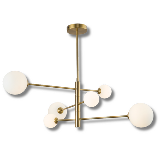 Brightstar CH394/6 Gold Chandelier