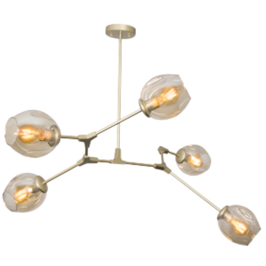 Brightstar CH265/5 Gold Chandelier