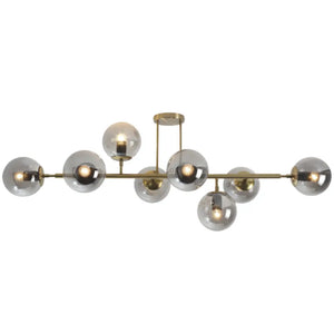 Brightstar CF562/8 Pendants Satin Gold Ceiling Light