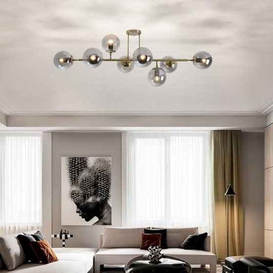Brightstar CF562/8 Satin Gold Ceiling Fitting