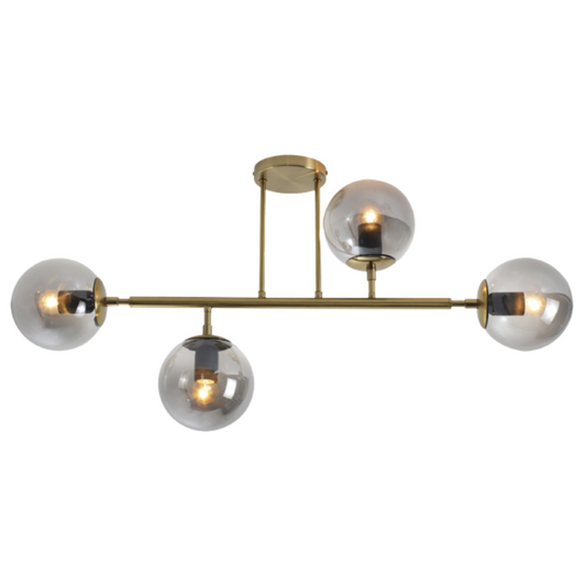 Brightstar CF560/4 Satin Gold Ceiling Fitting