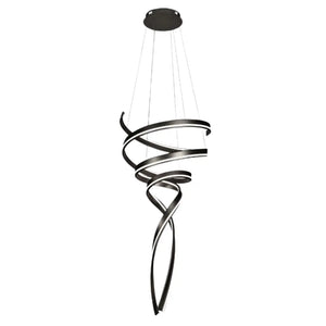 K Light Swan 3000K Black Pendant