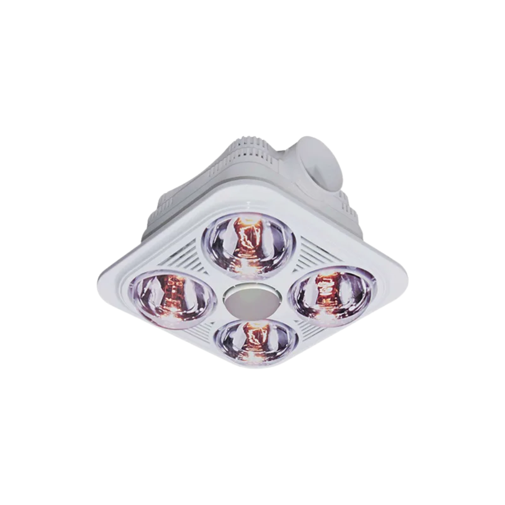 Waco 4 Bulb Mounted Bathroom Heater