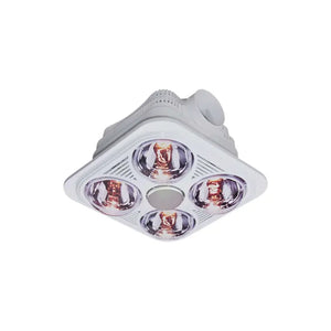 Waco Q0008209 4 Bulb Mounted Bathroom Heater