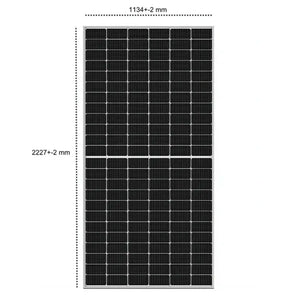 WHL&E 550W/JA Solar Panel