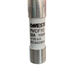 Onesto PVCF10-32 32A 1000VDC Fuse