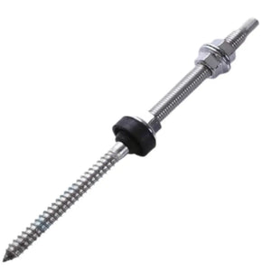 Crabtree M8 200mm Stainless Steel Solar Mounting Hanger Bolt