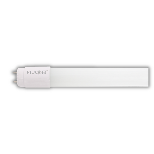 Flash LED T8 Tube 18W 6500K 4FT Clear