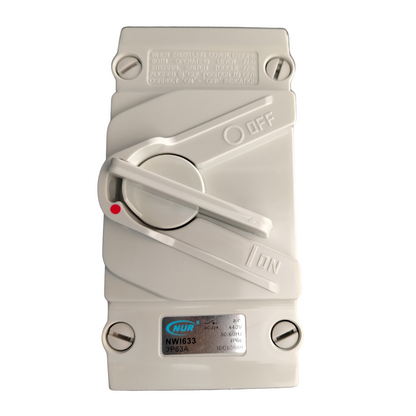 NUR Isolator Switch 63A 3P WP