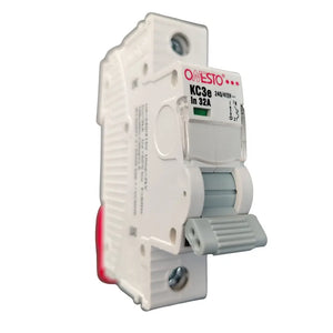 Onesto 32A 1 Pole 3kA Toggle Grey Circuit Breaker
