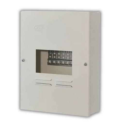 NUR 12 Way Surface Distribution Board Metal