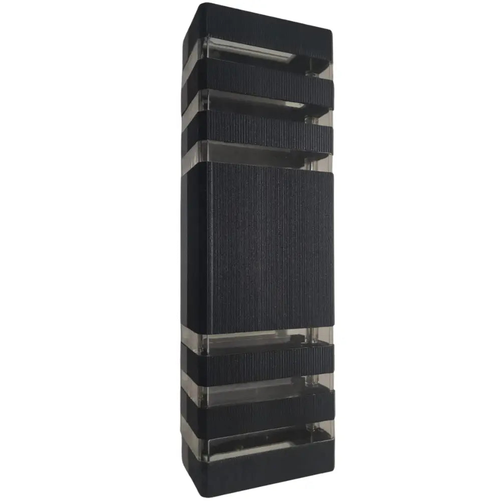 Whitehouse Lighting And Electrical WHL&E 8401/2 Black Up And Down Outdoor Rectangular Wall Lamp  Whitehouse Lighting And Electrical