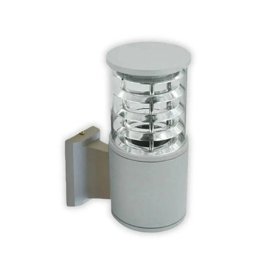 Whitehouse Lighting And Electrical WHL&E 8402/1 Silver Up Facing Outdoor Wall Lamp  Whitehouse Lighting And Electrical