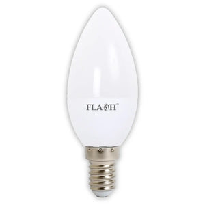 Flash 3W E14 3000K Candle LED Bulb