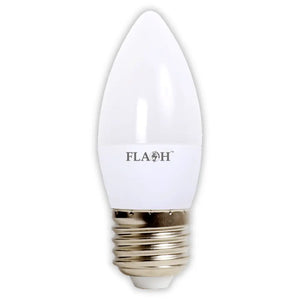 Flash 3W E27 3000K Candle LED Bulb