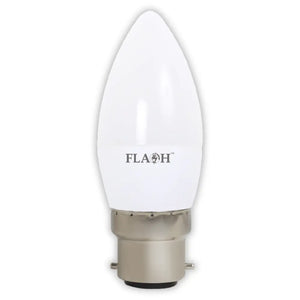 Flash 5W B22 3000K Candle LED Bulb