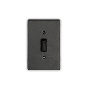 Crabtree 1 Lever 2 Way Graphite Switch
