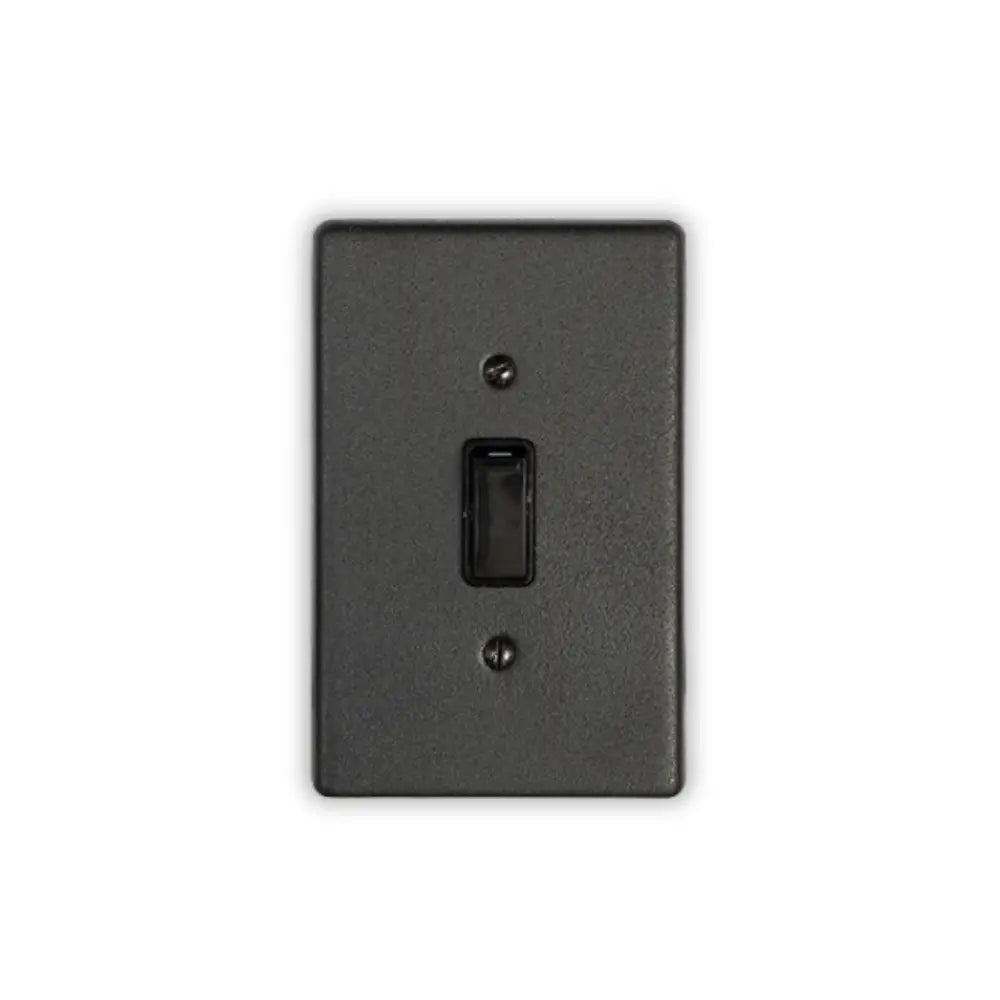 Crabtree 1 Way 1 Lever Graphite Switch - Whitehouse Lighting And Electrical