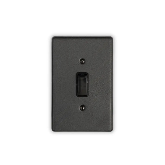 Crabtree 1 Way 1 Lever Graphite Switch - Whitehouse Lighting And Electrical