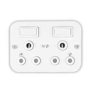 Crabtree Double Industrial Switch