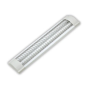 Starlit IP20 Double 2ft Grid Tube Fitting