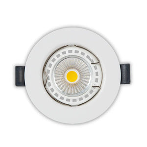 Eurolux 81x40mm White Downlight Fitting