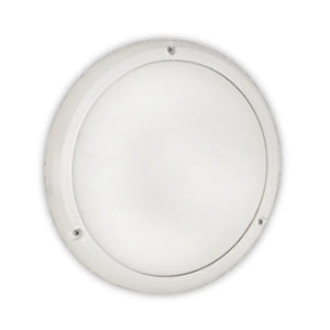 Eurolux Eco E27 White Opal Bulkhead Light