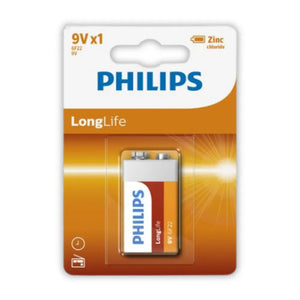 Philips 9V Zinc Battery